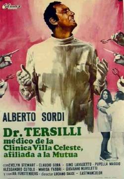Il prof. Dott. Guido Tersilli, primario della clinica Villa Celeste convenzionata con le mutue (1969)