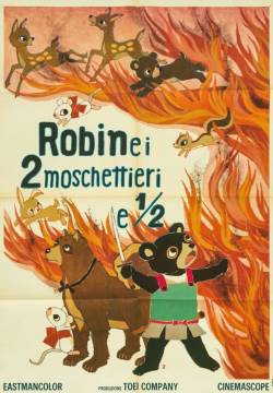 Robin e i 2 moschettieri e ½ (1961)