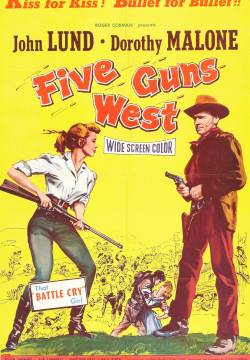 Five Guns West - Cinque colpi di pistola (1955)